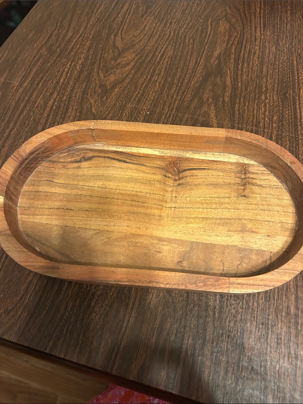 Beautiful wood tray